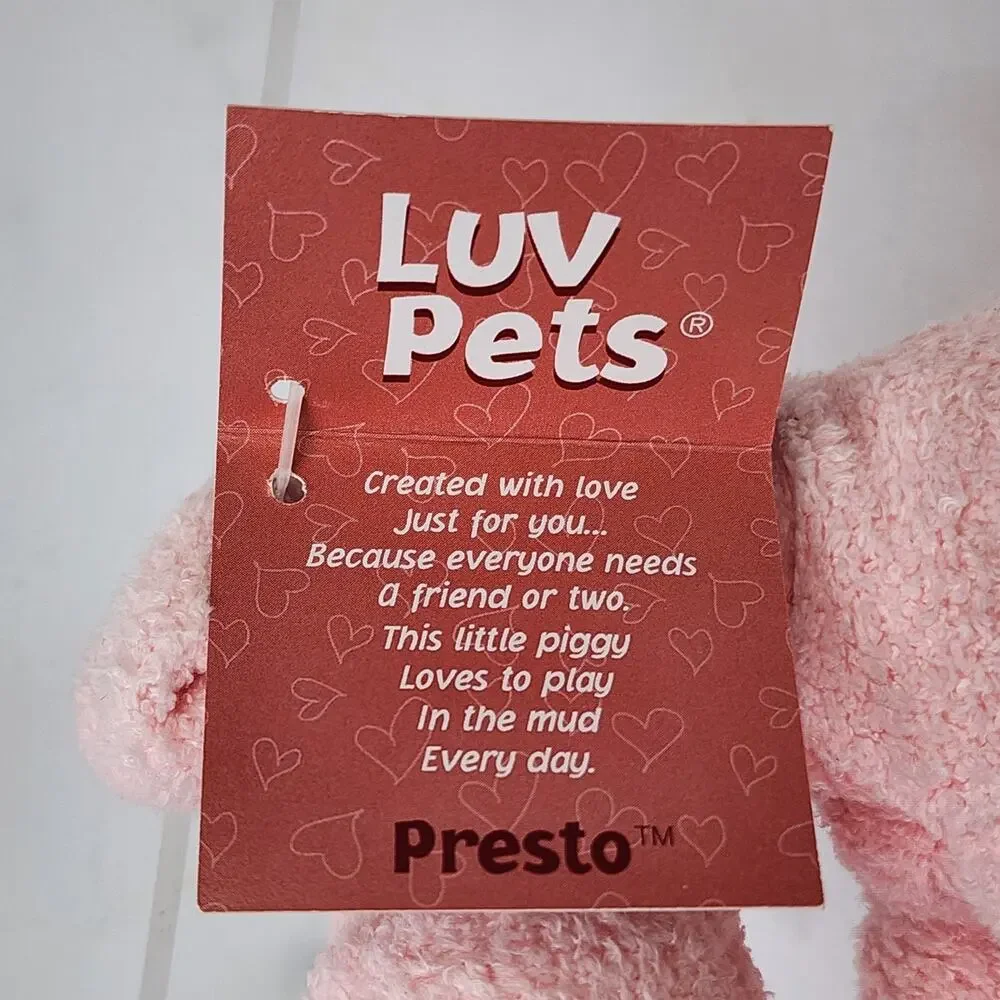 Russ Luv Pets Pink Pig 
